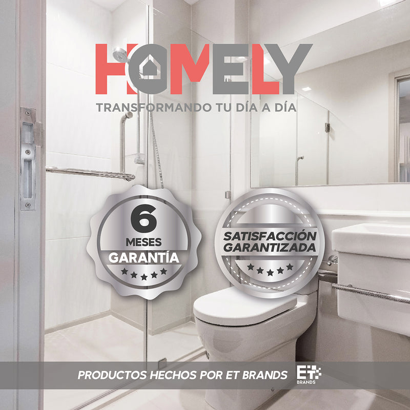 Bidet Homely Para Inodoro Ajustable Lavado Frontal y Trasero