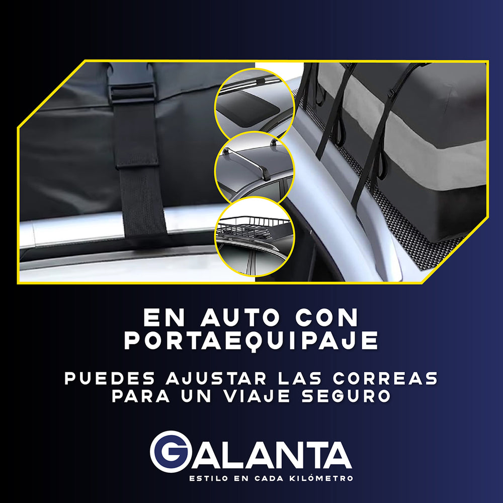 Bolso Porta Equipaje de Techo 400L Impermeable