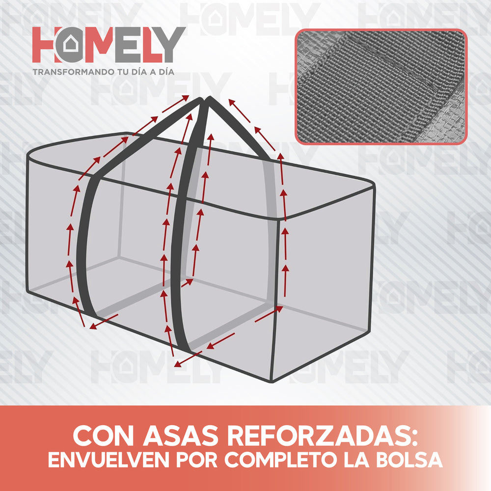 Bolsas mudanza Homely asas reforzadas
