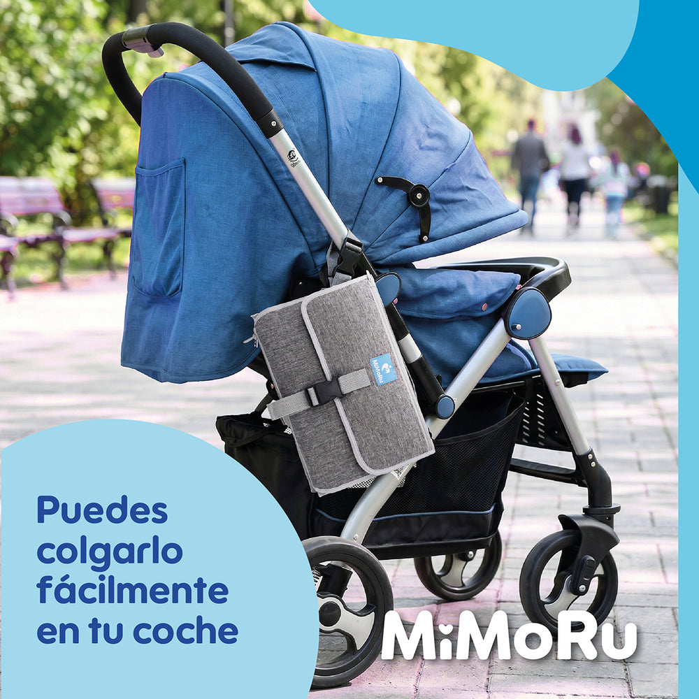 Mudador Portatil Bebe Impermeable Mimoru Cambiador Plegable