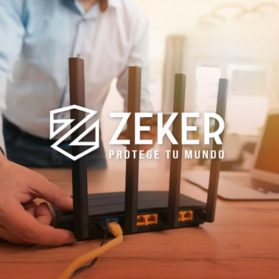 Cable Camara Seguridad Zeker Dual Extensor Dc Poder + Ethernet 10 Metros Universal 12v