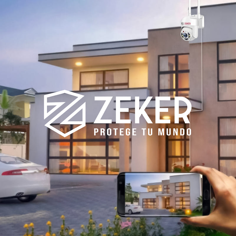Cable Camara Seguridad Zeker Extensor Universal 15 Mts 12v