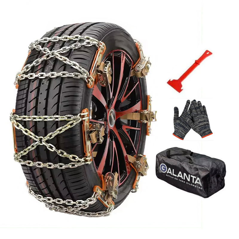 Cadenas Para Nieve Auto Camioneta Galanta Set x6 225-275mm