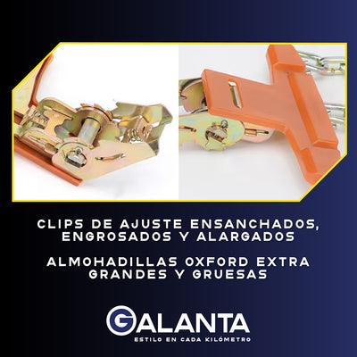 Cadenas Para Nieve Auto Camioneta Galanta Set x6 165-215mm