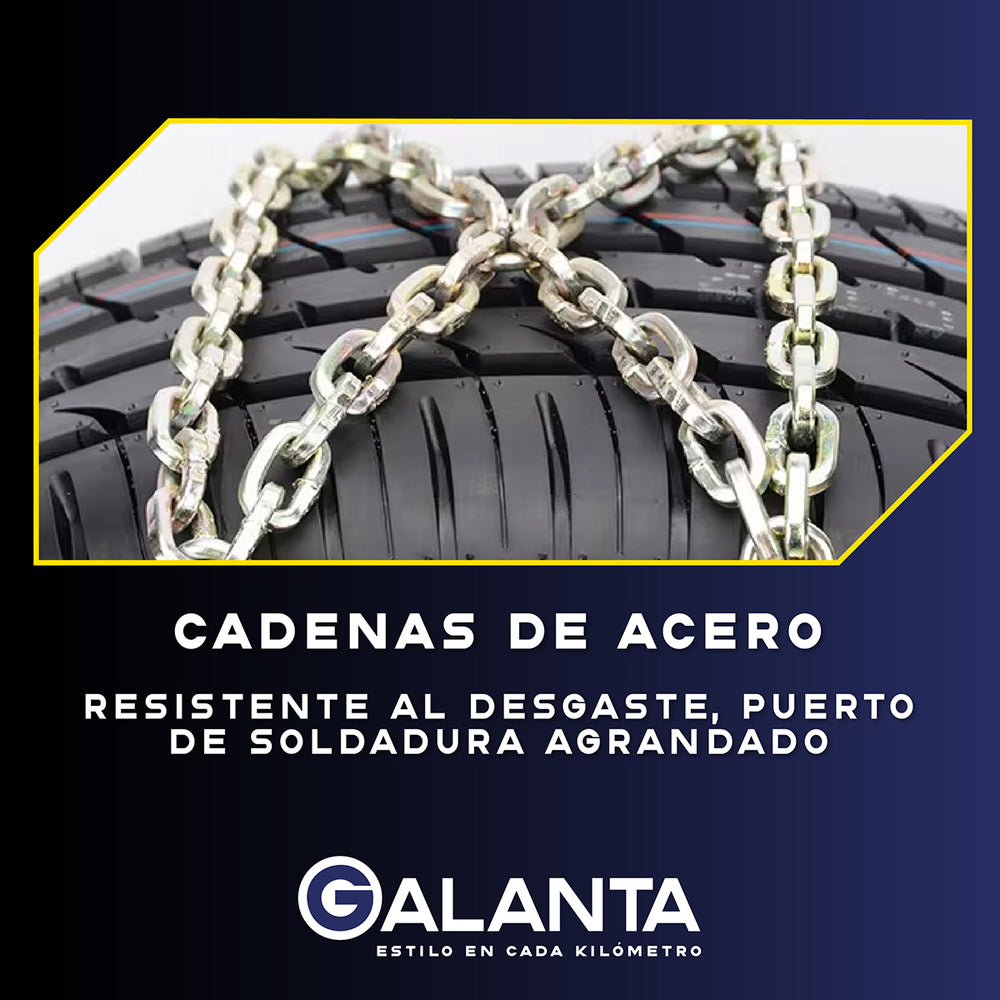 Cadenas para Nieve Auto/Camioneta 165-215 mm (Set x6)