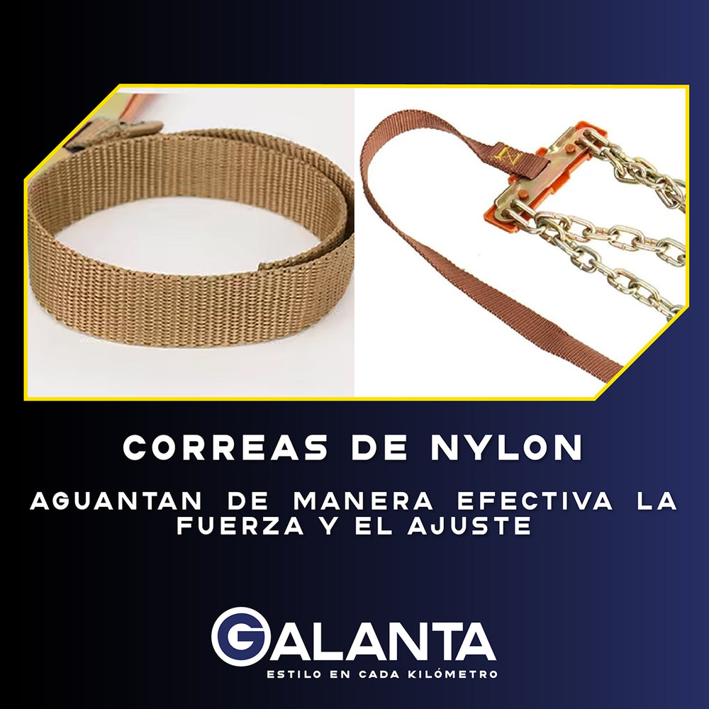 Cadenas para Nieve Auto/Camioneta 165-215 mm (Set x6)