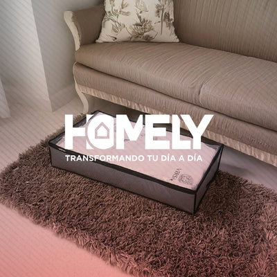 Bolsas Organizadoras Bajo Cama Homely Contenedor 90L Set X2