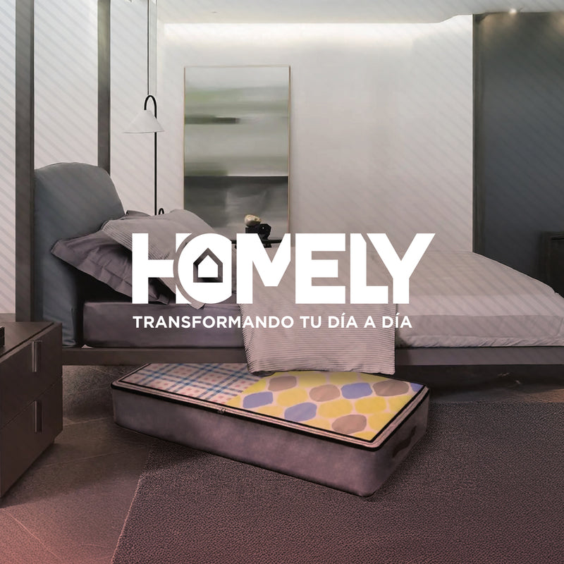 Bolsas Organizadoras Bajo Cama Homely Contenedor 90L Set X2