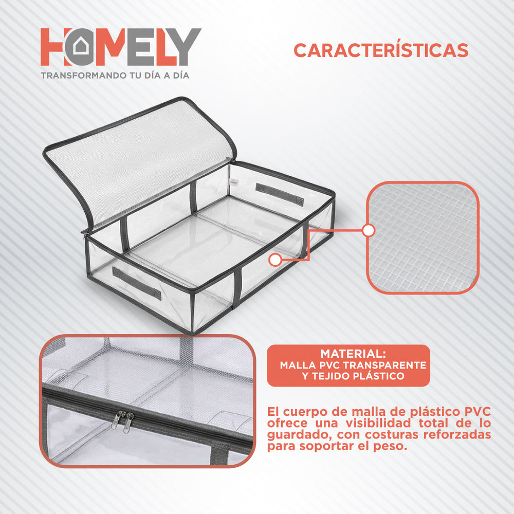 Material malla PVC transparente y tejido plástico con costuras reforzadas