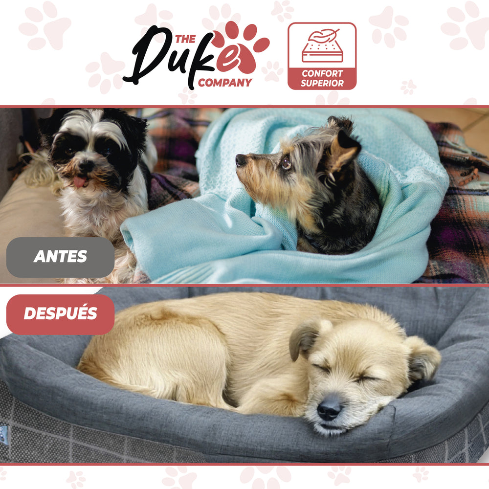 Cama de Perro Antiestrés Lavable Talla S
