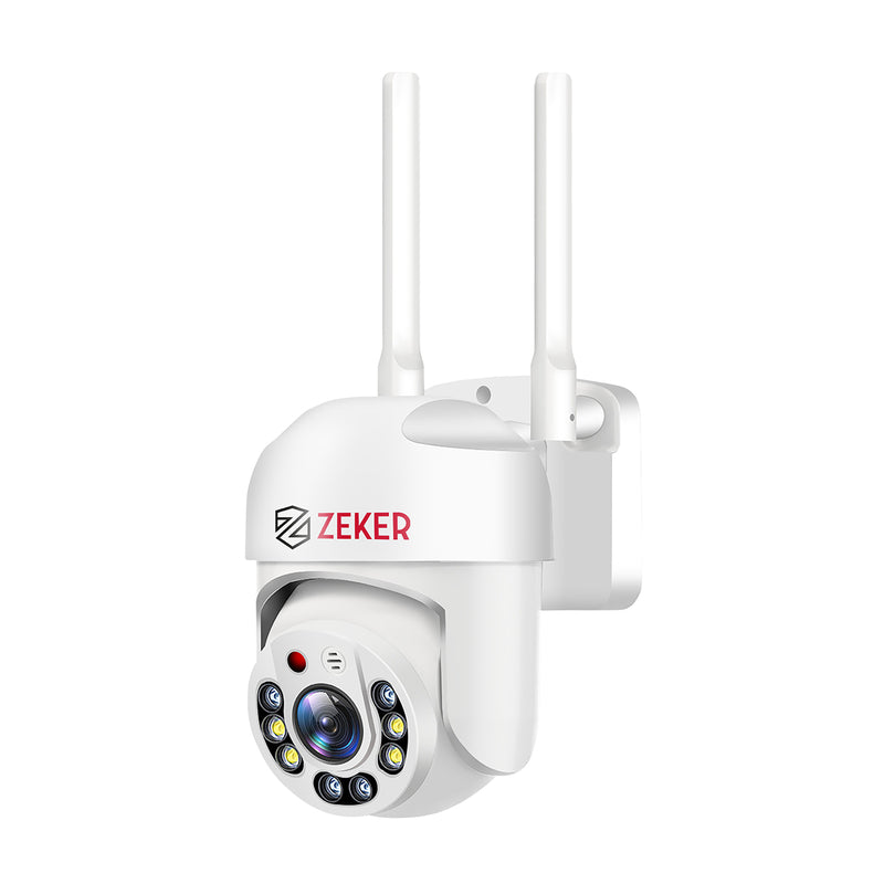 Cámara de Seguridad Wifi Exterior Impermeable Zeker 2MP 5G