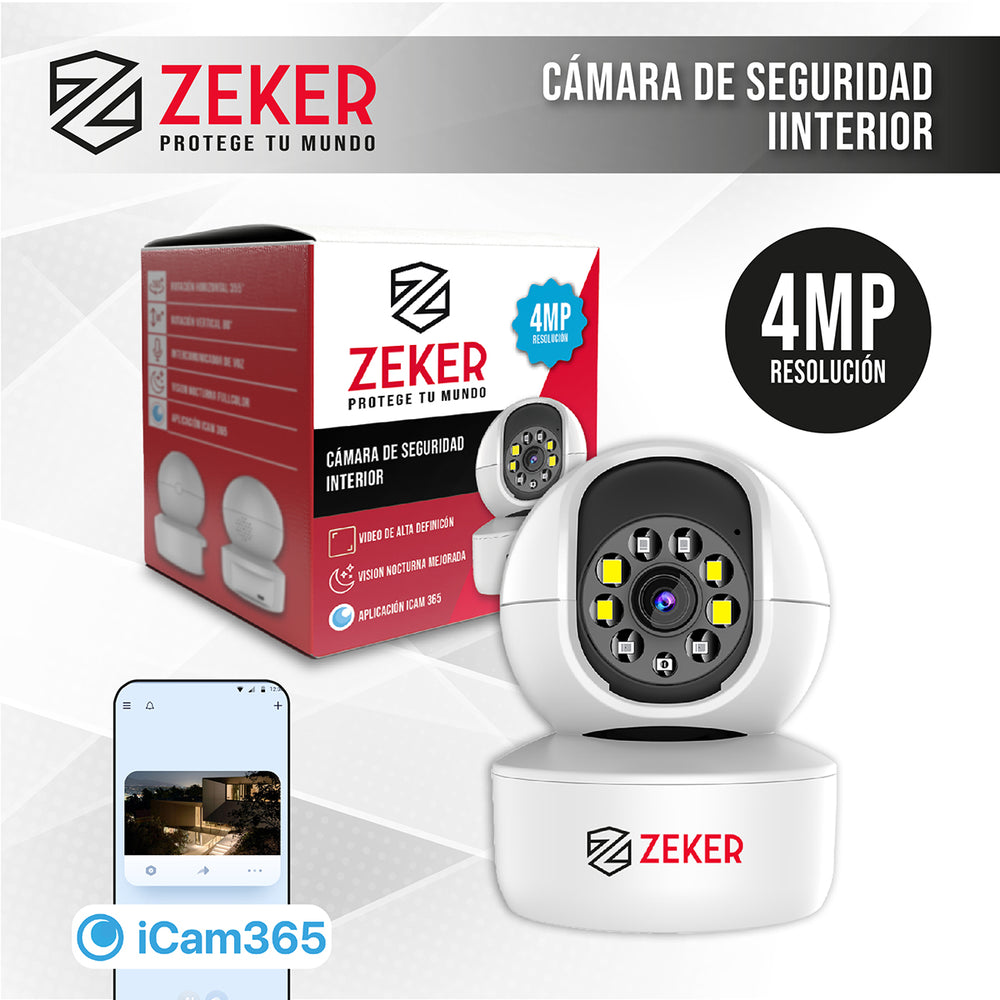 Cámara de Seguridad Interior 4MP 5G Pan-Tilt