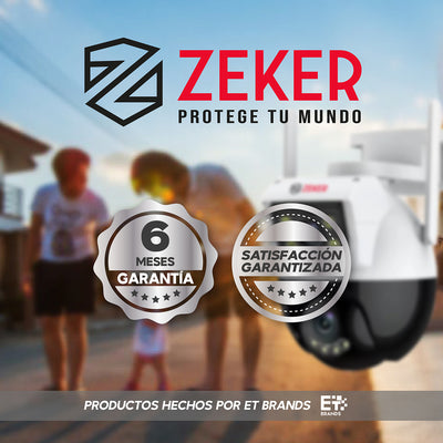 Camara De Seguridad Helicopter 6MP 5G Wifi Zeker Exterior