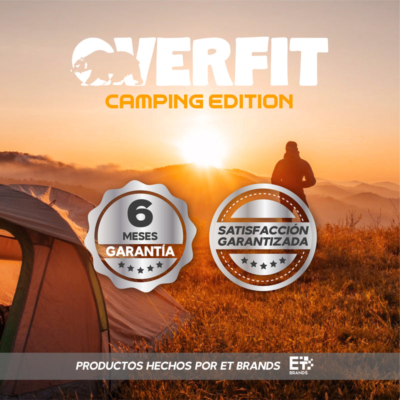Carpa De Camping 4 Personas Iglu Overfit Impermeable 500mm Tienda de Campaña Para Acampar  2.2 x 1.4 x 2.5 Metros