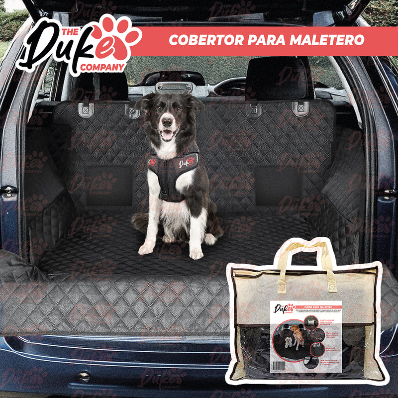 Funda Cobertor Maletero Auto Para Mascotas Duke Asiento