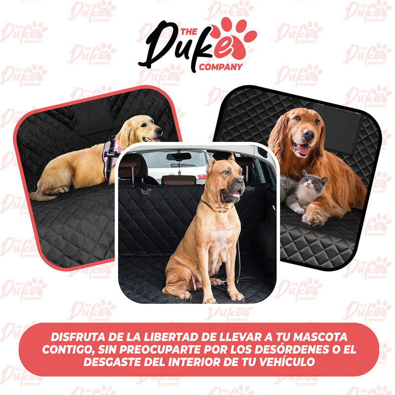 Funda Cobertor Maletero Auto Para Mascotas Duke Asiento