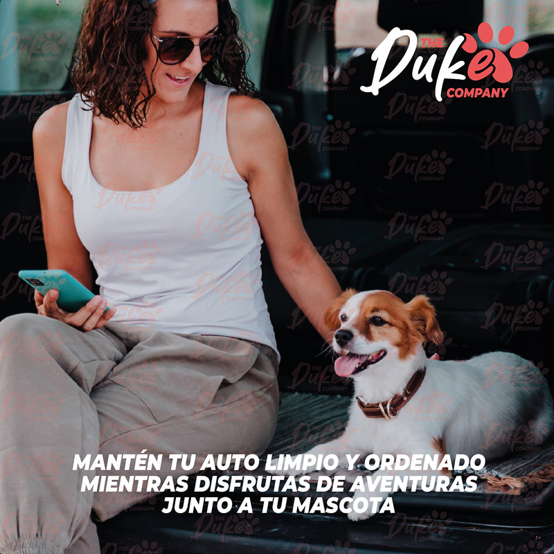 Funda Cobertor Maletero Auto Para Mascotas Duke Asiento