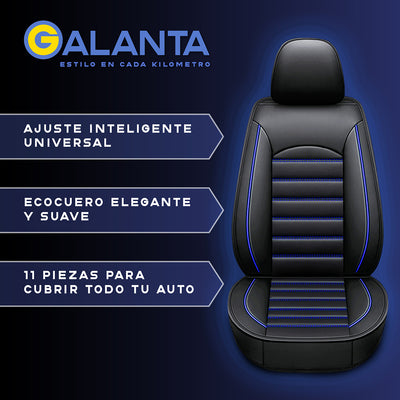 Funda Cubre Asiento Galanta Eco cuero Set 5 Asientos Luxury