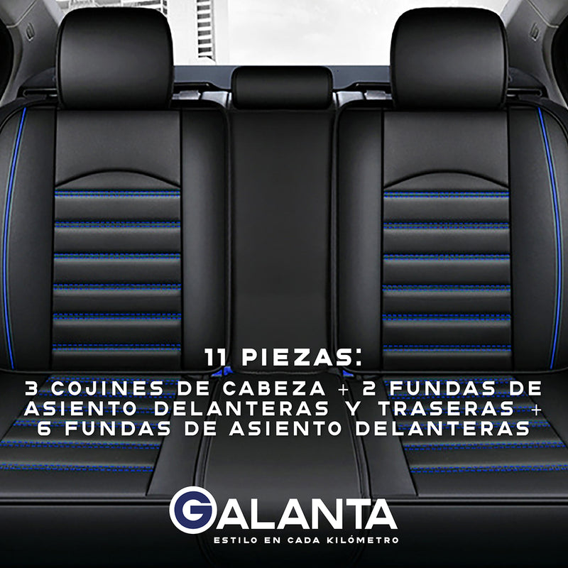 Funda Cubre Asiento Galanta Eco cuero Set 5 Asientos Luxury