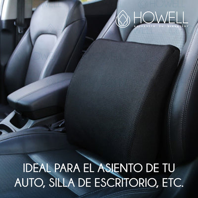 Cojín Lumbar Ortopédico Para Espalda Howell Soporte Dorsal