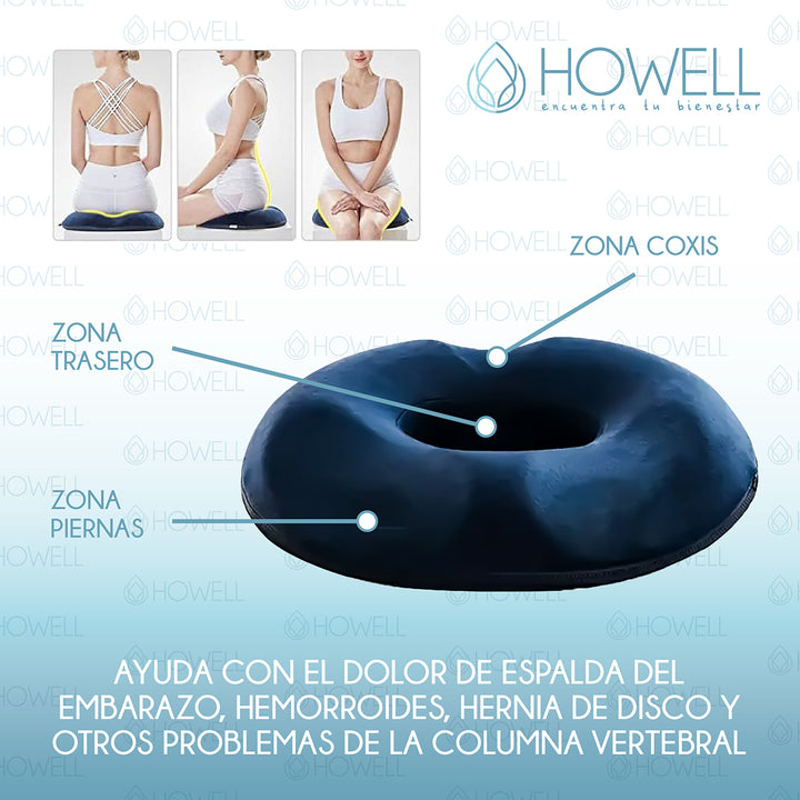 Coxis Cojin Prostatitis Cojín Antiescaras Asiento Ortopedico Para