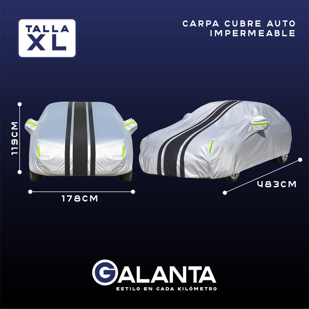 Carpa Cubre Auto XL Impermeable