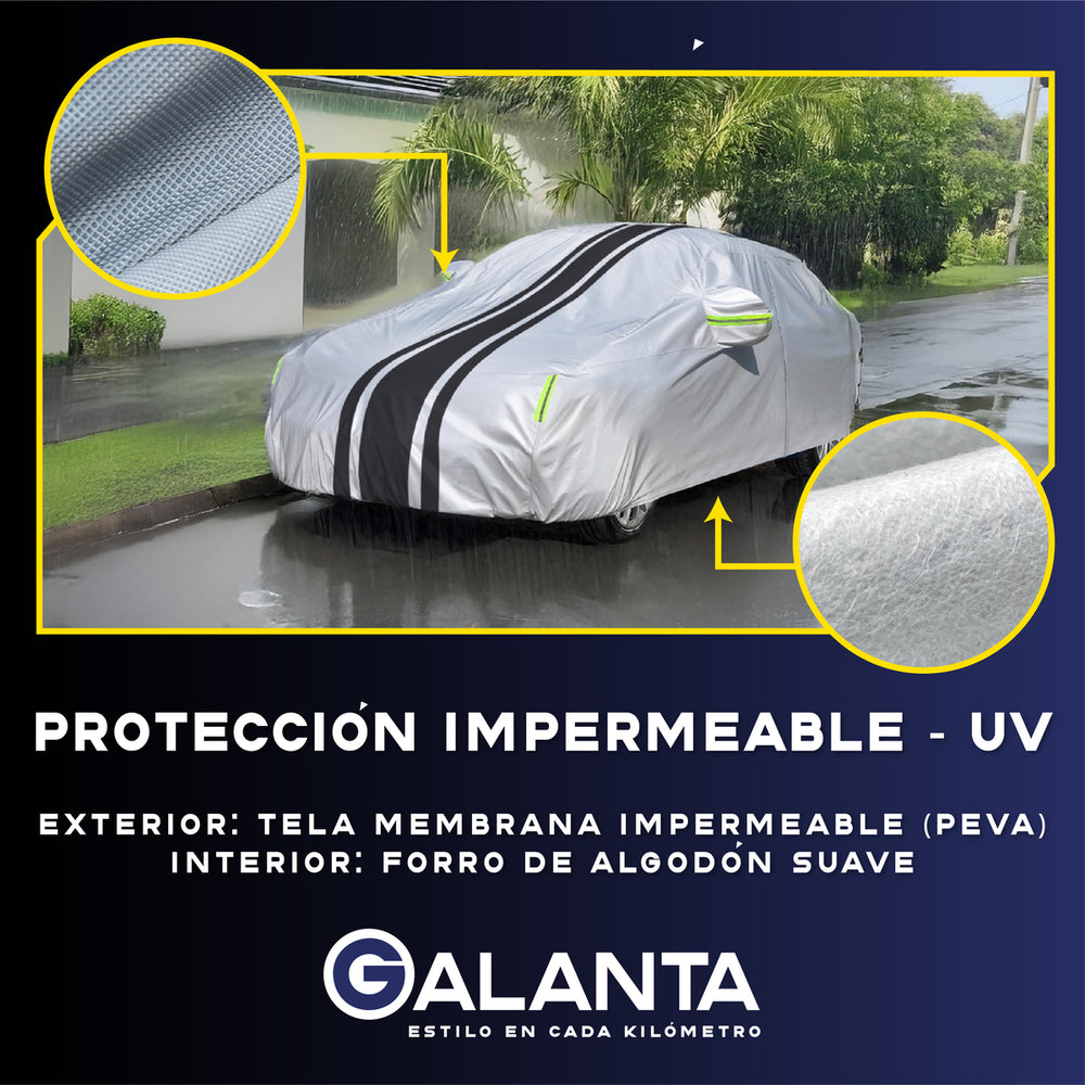 Carpa Cubre Auto XL Impermeable