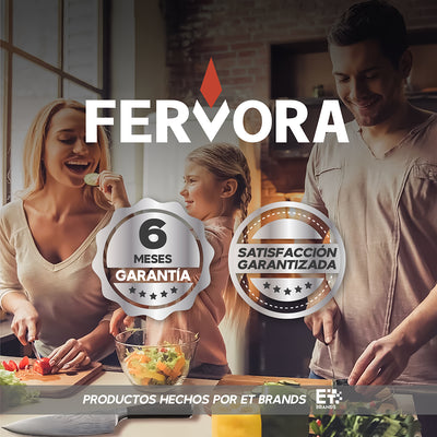 Cuchillo Chef 21 Cm Fervora Profesional  Cocina 8" Acero Inoxidable 3CR13