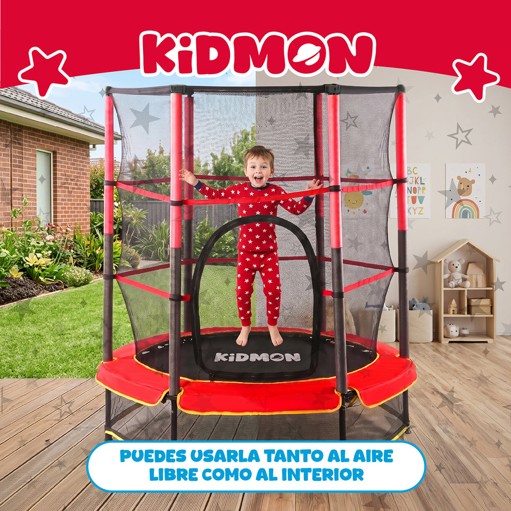 Cama Elastica Para Ninos 1.4 Metros Kidmon Cama Saltarina