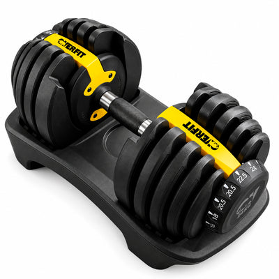 Mancuerna Ajustable De 24Kg Overfit Con Niveles Ajustable