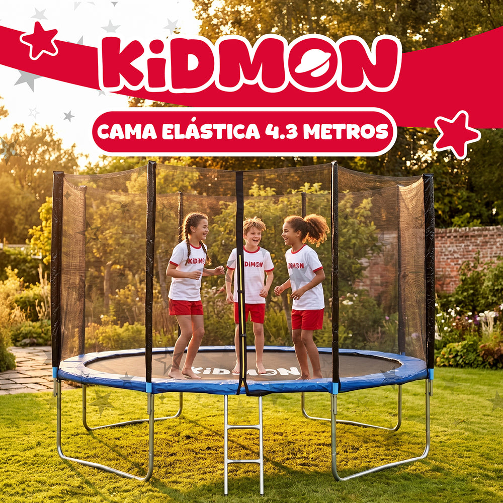 Cama Elastica Para Ninos 4.3 Metros Kidmon Cama Saltarina