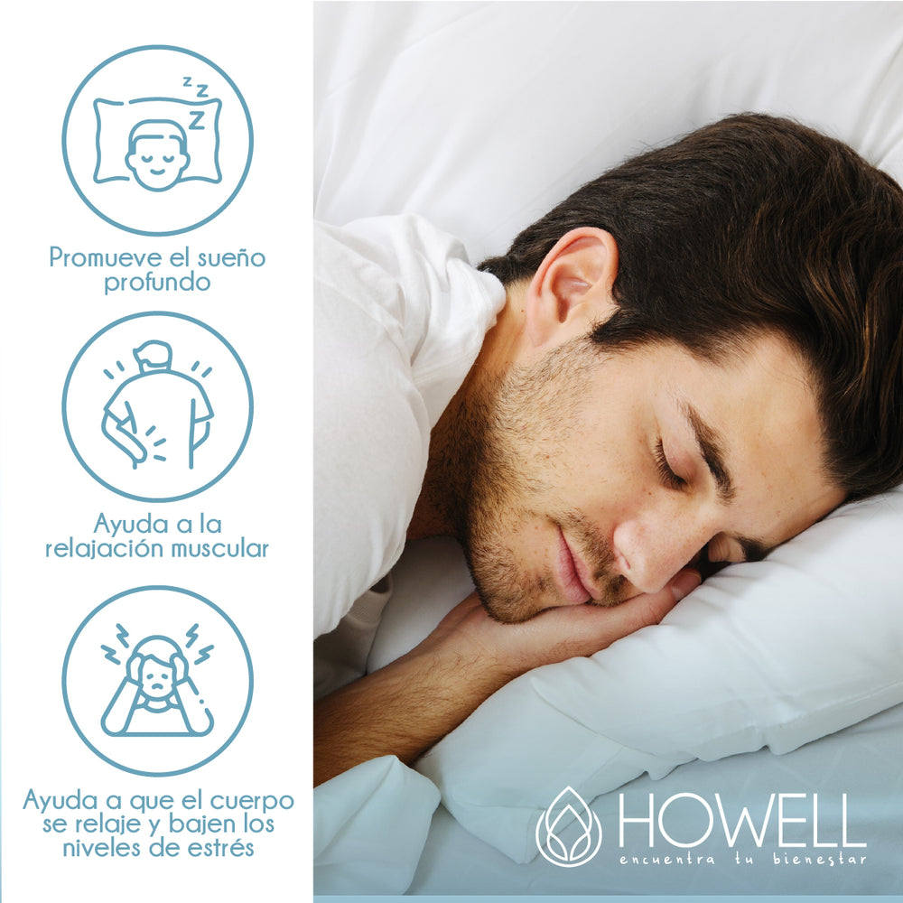 Manta De Gravedad Pesada Howell Queen 15KG Trastornos Sueño