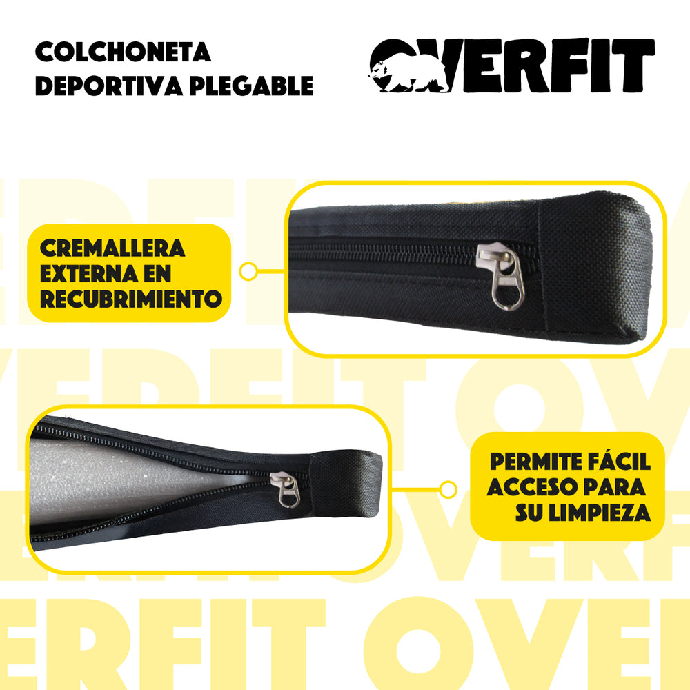 Colchoneta Deportiva Overfit 50 mm Ejercicios Abdominales