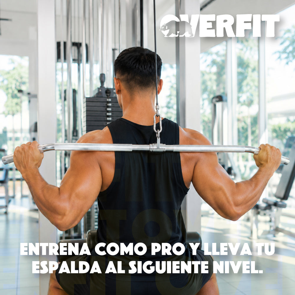 Agarre Tipo Remo Ergonomico Pro Overfit Entrenamiento Polea
