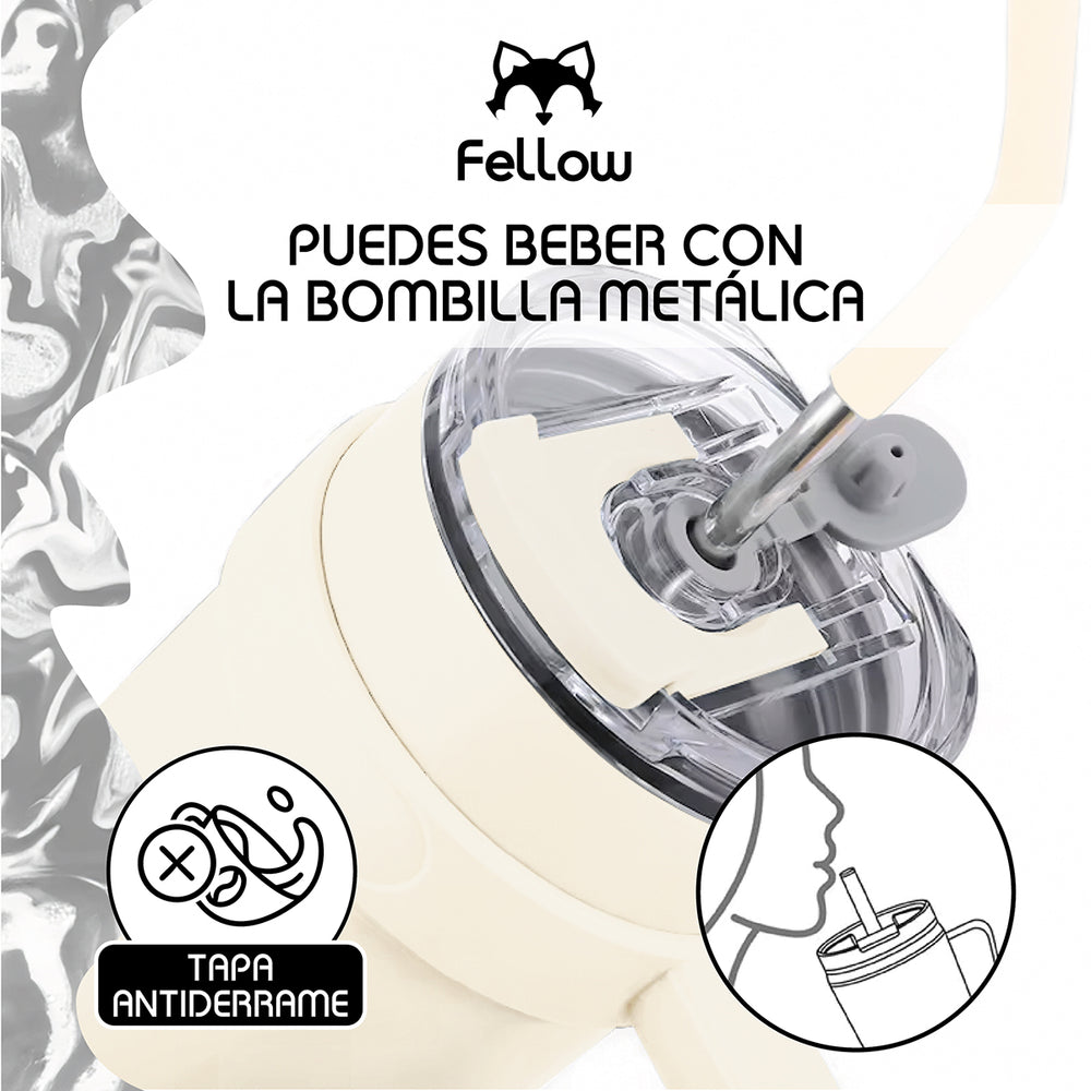Termo Vaso Mug Juniper Térmico By Fellow 1.2L Acero Inox 304