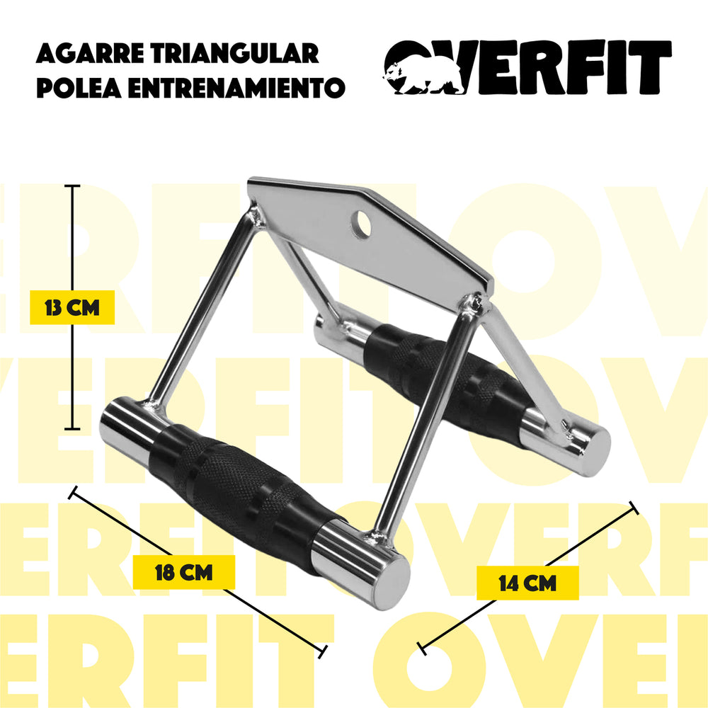 Agarre Triangulo Engomado Pro Overfit - Vista 4