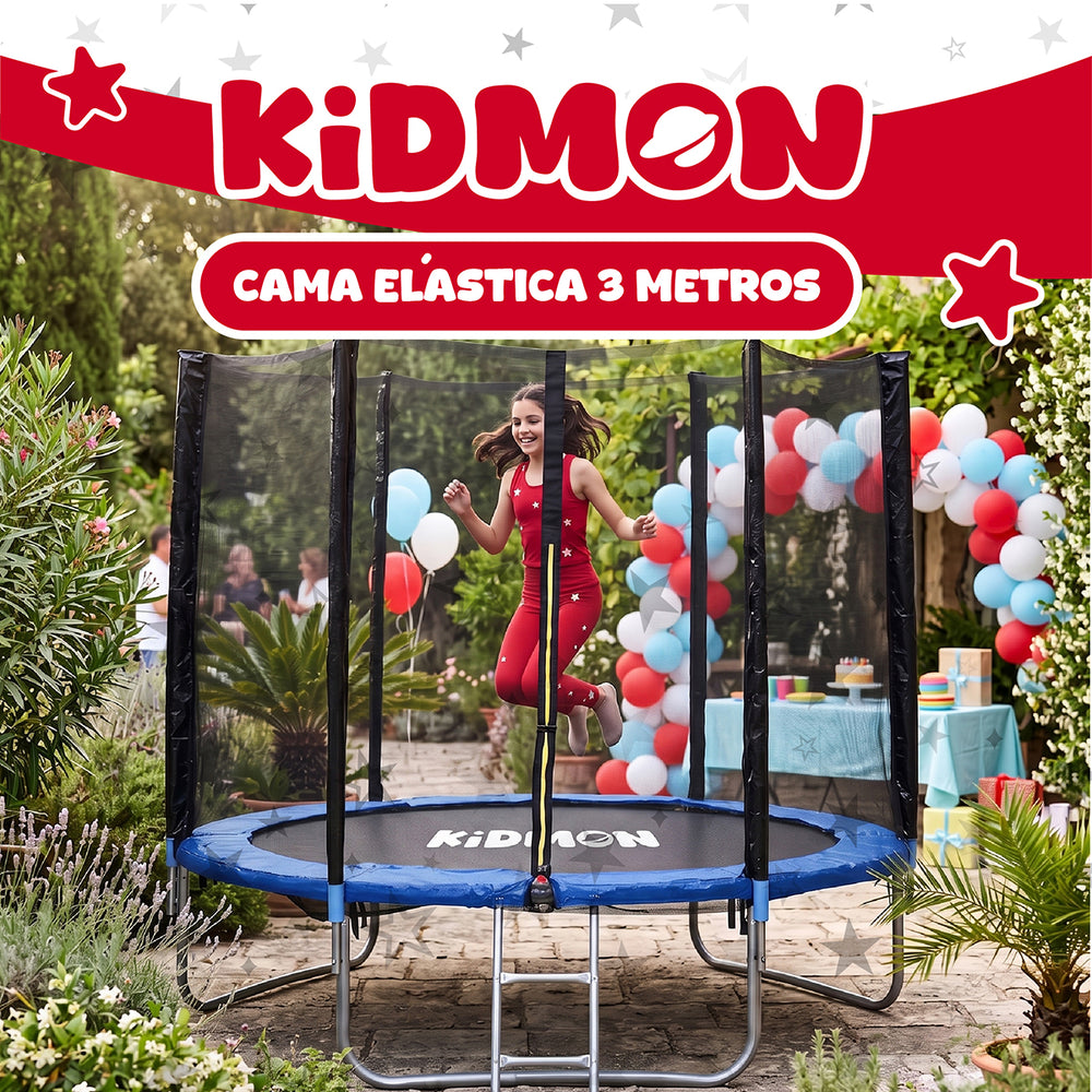 Cama Elastica Para Ninos 3 Metros Kidmon Cama Saltarina