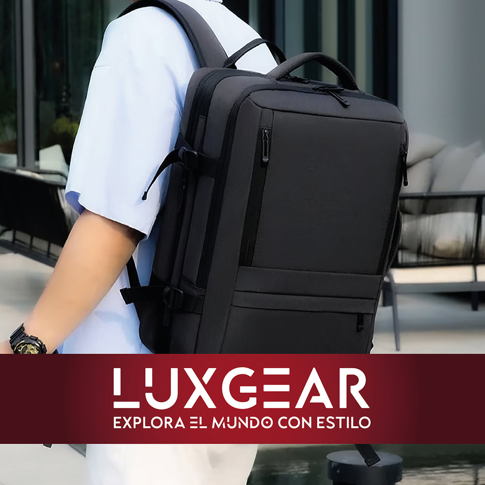 Mochila Maleta Viaje Cabina Luxgear Notebook Impermeable 48L