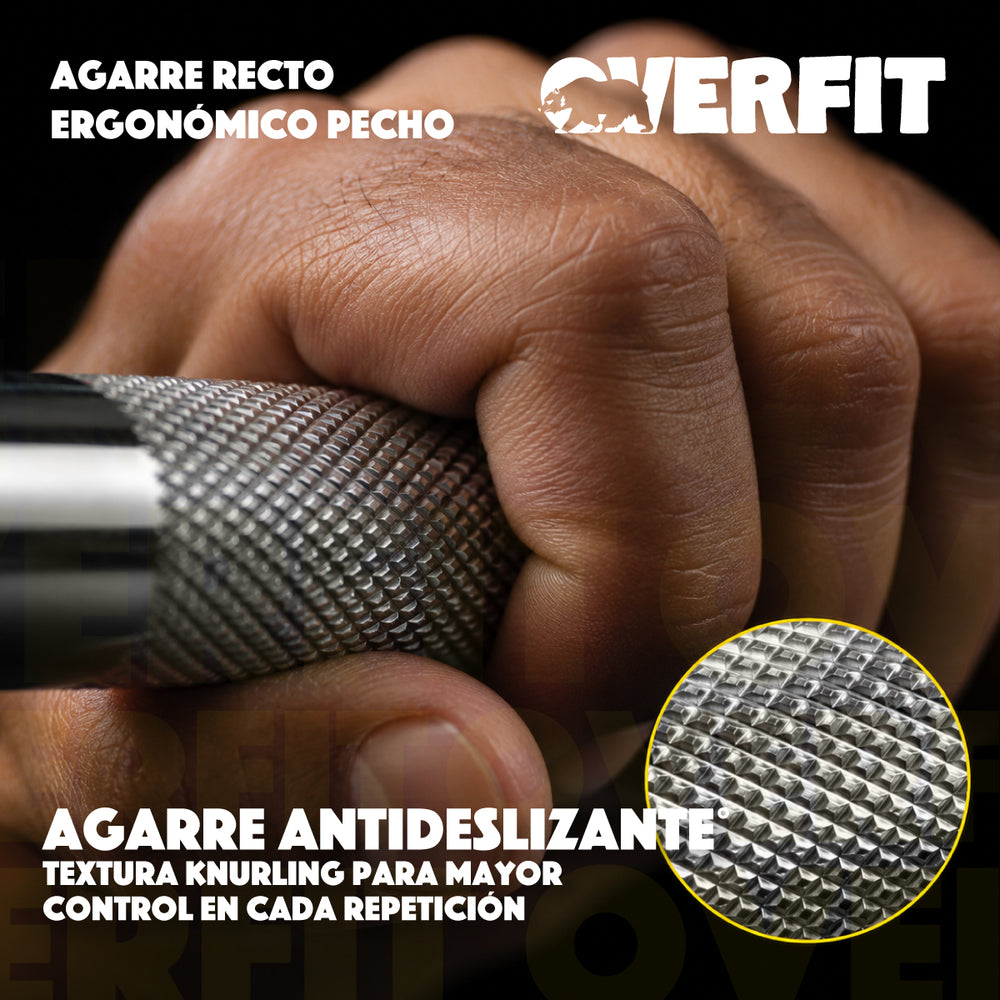 Agarre Tipo Remo Ergonomico Pro Overfit Entrenamiento Polea