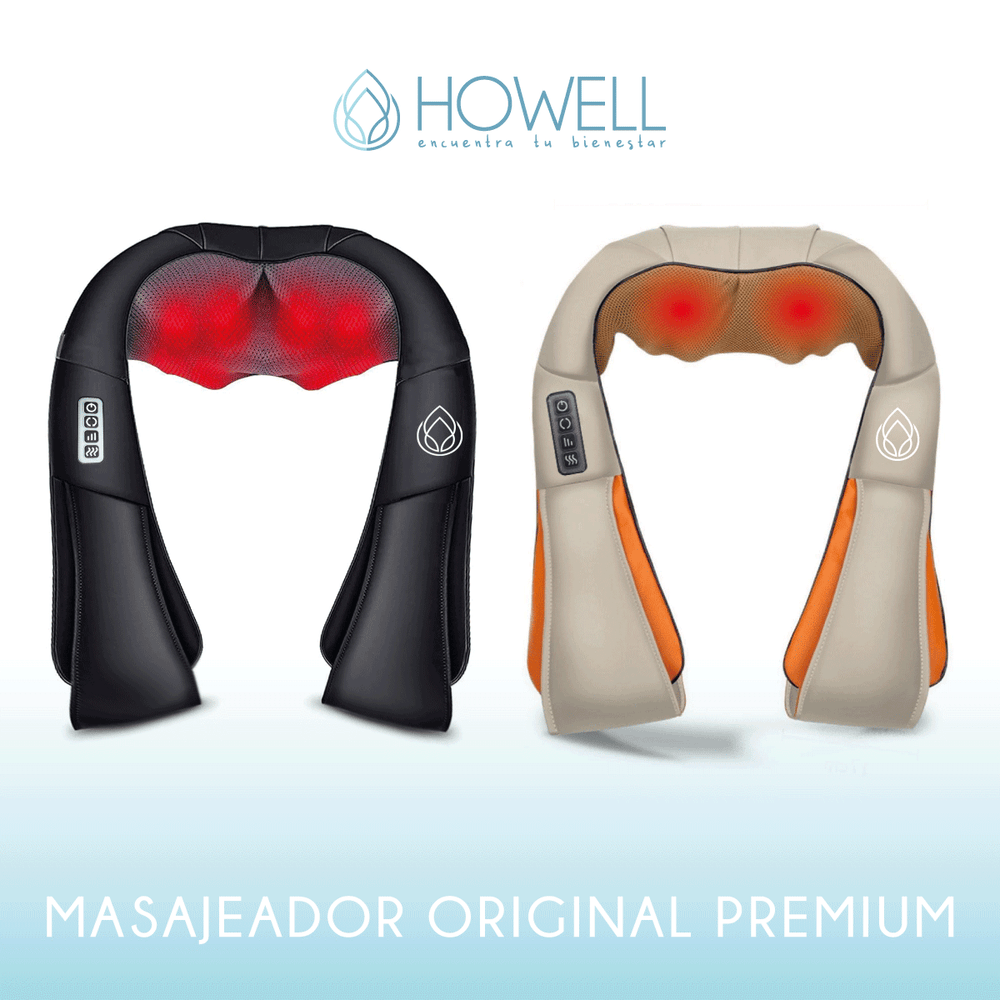 Masajeador Cervical Howell Espalda Cuello Hombros Masajes