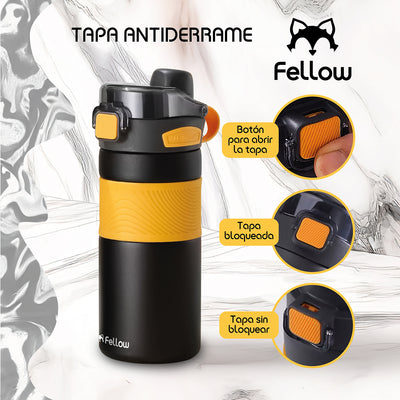 Termo Botella Termica 580ML Tauri By Fellow Mug Cafe Agua