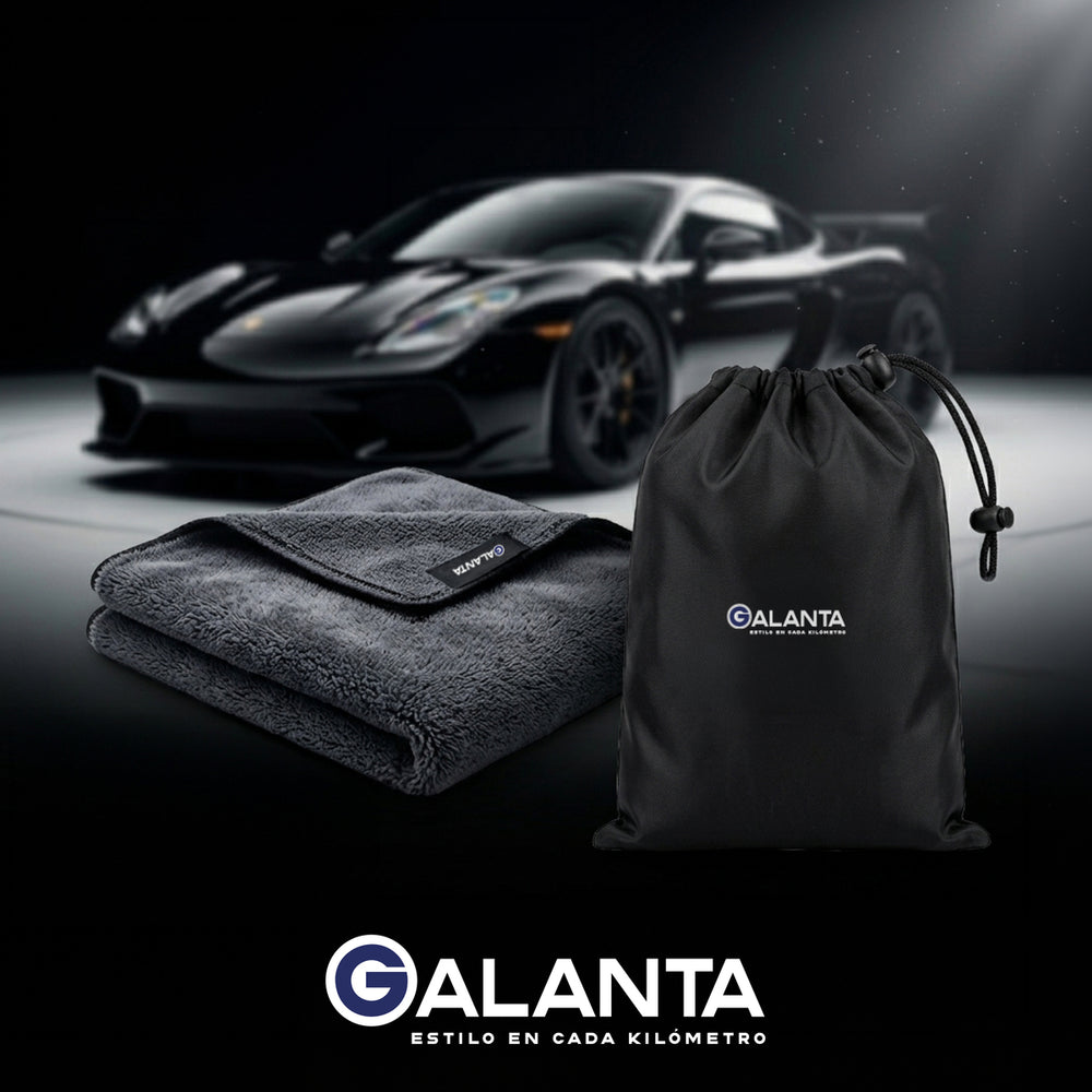 Paño De Microfibra Para Autos Galanta Toalla Secado 1200 GSM Limpieza Profesional Ultra Absorbente - Default Title