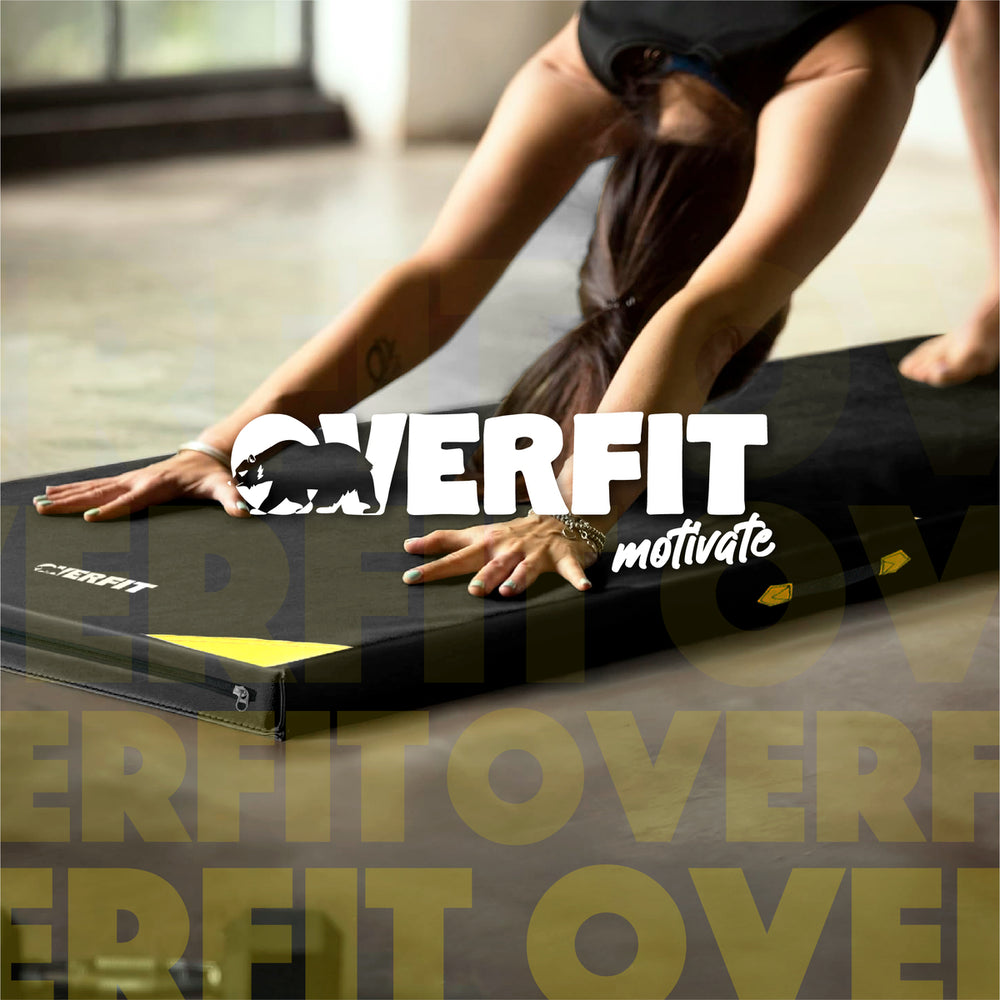 Colchoneta Deportiva Lisa Overfit 50mm Ejercicios Abdominal
