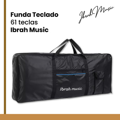 Funda Teclado 61 Teclas Ibrah Music Impermeable