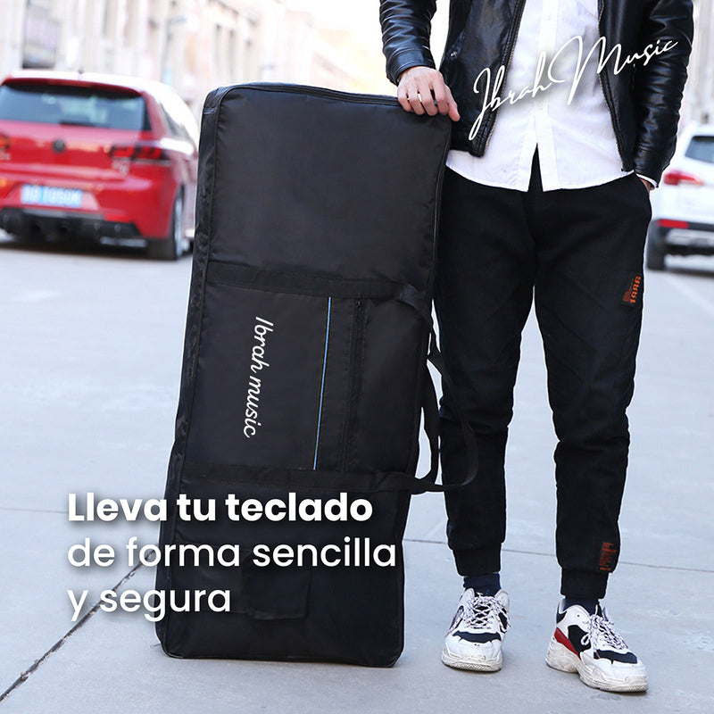 Funda Teclado 61 Teclas Ibrah Music Impermeable