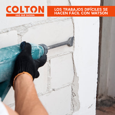 Cango 13.8 Kg Martillo Demoledor Colton + Cinceles 2400W