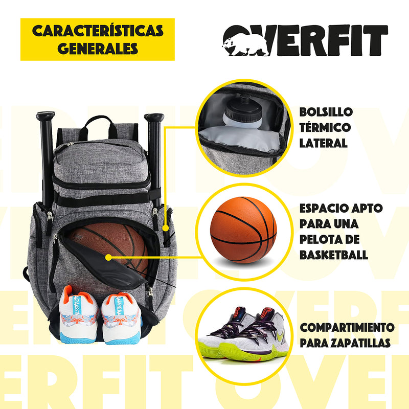 Mochila Deportiva Basketball Edition By Overfit