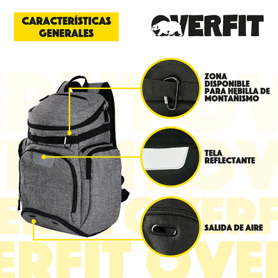 Mochila Deportiva Basketball Edition By Overfit