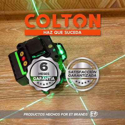 Nivel Láser 16 Líneas Colton Nivel Automático + Trípode