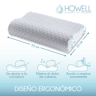 Pack Almohada y Cojín Ortopédico